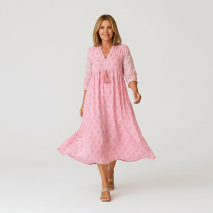 ESLARO lente Jurk Dames Relaxed Elegant