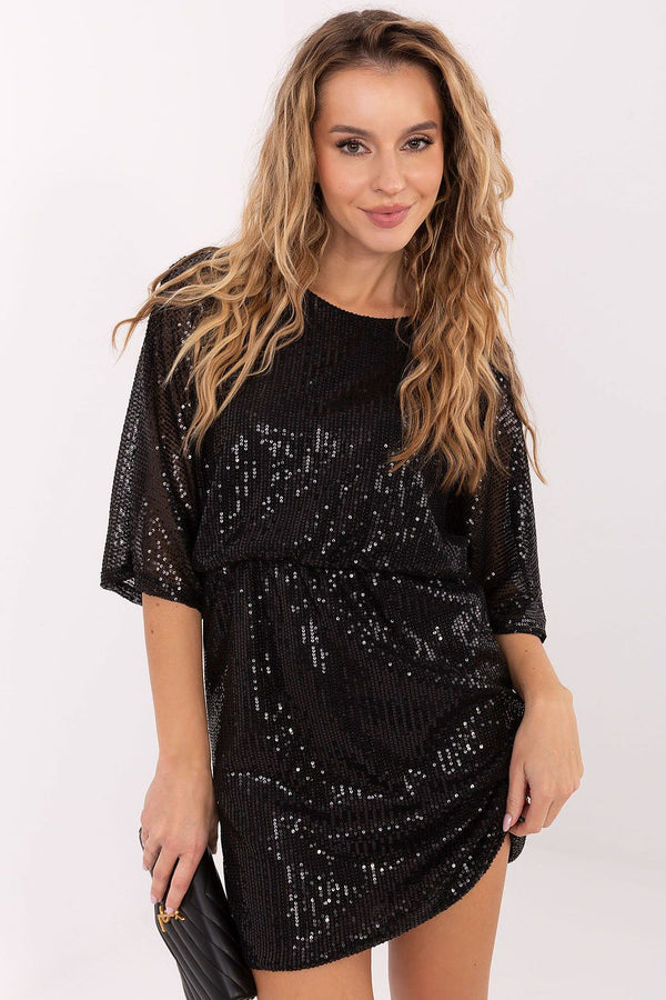  Korte jurk model 221072 Italy Moda 